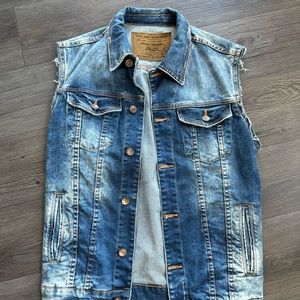 Zara denim vest